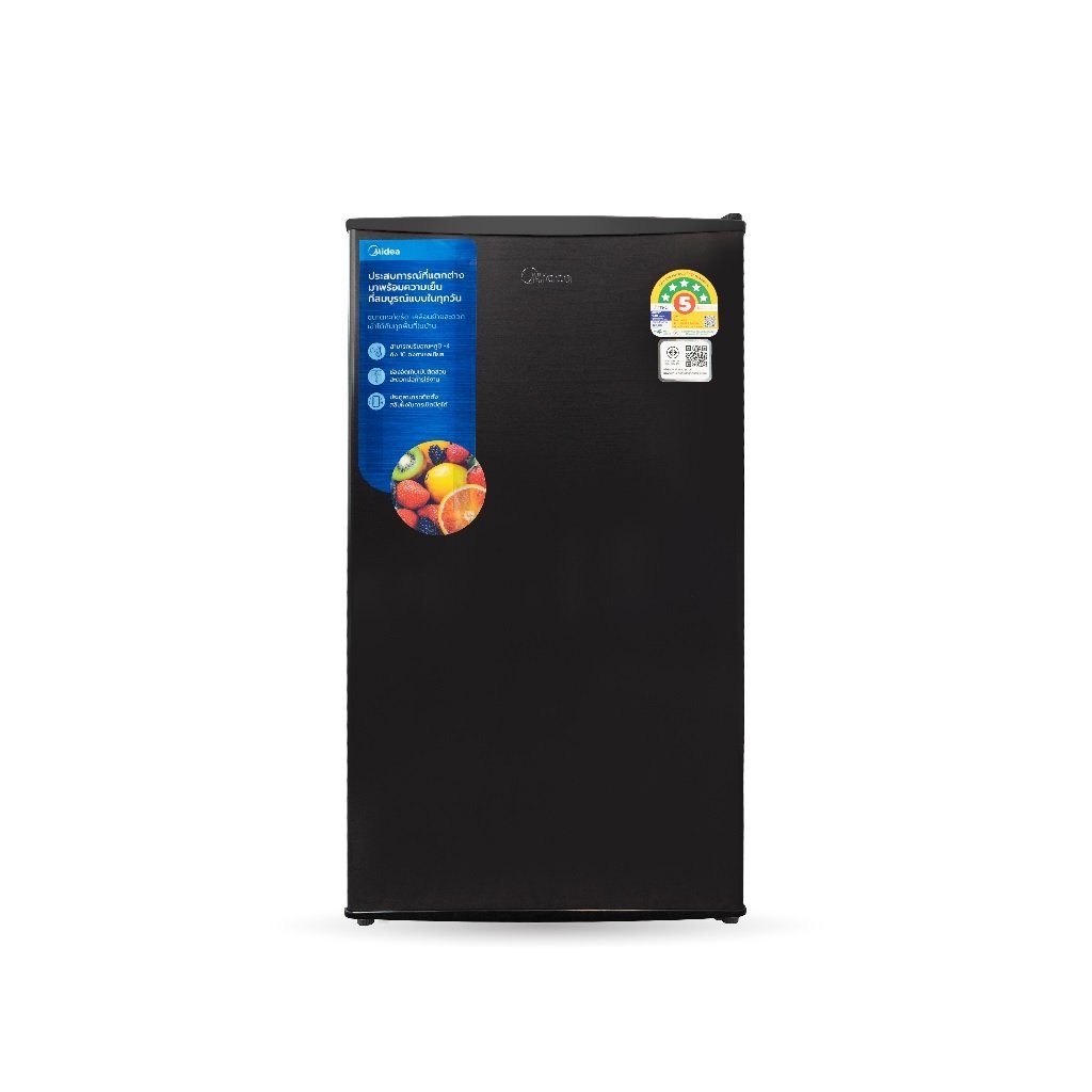 ตู้เย็น 1 ประตู Midea รุ่น MD-RD121FG28-TH (Black) ความจุ 93 ลิตร ขนาด 3.3Q (สีดำ)_0